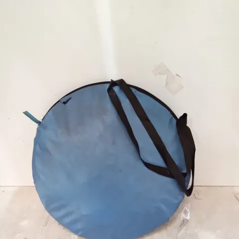 BLUE 1 PERSON POP UP TENT 