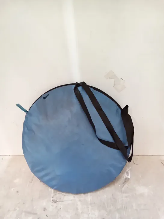 BLUE 1 PERSON POP UP TENT 