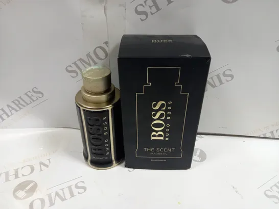 BOXED HUGO BOSS BOSS THE SCENT MAGNETIC EAU DE PARFUM FOR MEN 100ML