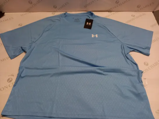 UNDER ARMOUR BLUE TECH TEE - XXL