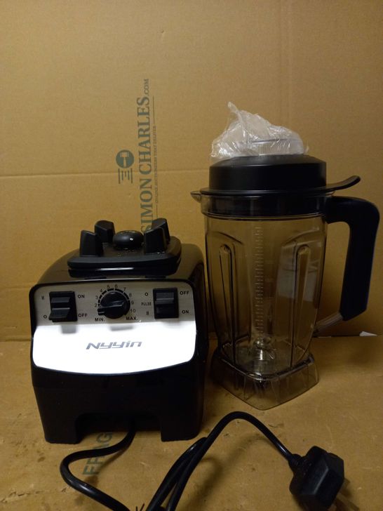 BLENDER SMOOTHIE MAKER, 2000W PROFESSIONAL COUNTERTOP BLENDER WITH 10 SPEED CONTROL, 8 TITANIUM STAINLESS STEEL BLADE 