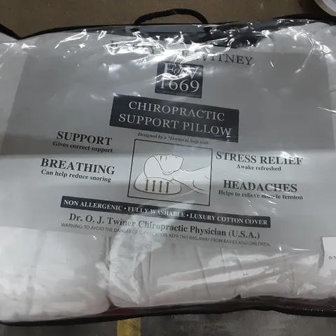 BAGGED EARLY'S OF WITNEY CHIROPRACTIC SUPPORT PILLOW