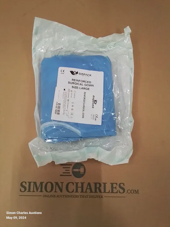 PALLET OF APPROXIMATELY 810 ASSORTED BRAND NEW MEDICAL ITEMS TO INCLUDE - DISPACK REINFORCED SURGICAL GOWNS LARGE - POWDER FREE GLOVES SMALL - MEDCARE LAMINATED GOWN XL ETC