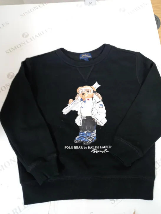 POLO RALPH LAUREN POLO BEAR SWEATSHIRT SIZE S