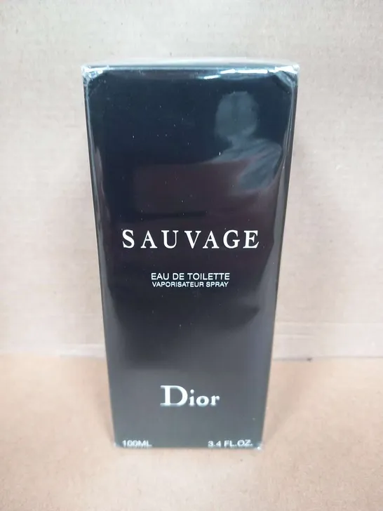 BOXED AND SEALED SAUVAGE DIOR EAU DE TOILETTE 100ML