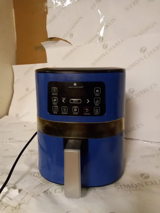 COOK'S ESSENTIALS 4.0L AIR FRYER - SAPPHIRE