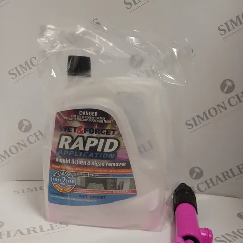 WET & FORGET RAPID 2 LITRE BOTTLE WITH SNIPER NOZZLE