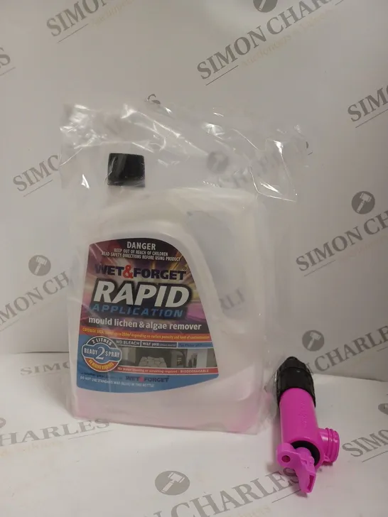 WET & FORGET RAPID 2 LITRE BOTTLE WITH SNIPER NOZZLE