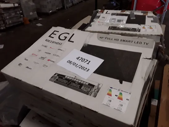 PALLET CONTAINING APPROXIMATELY 20 BOXED EGL 40E23FHDS1 TVS