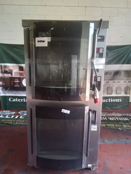 COMMERCIAL BKI DOUBLE ROTISSERIE OVEN