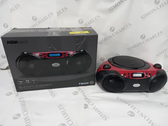 BOXED BLUETOOTH CD BOOMBOX 