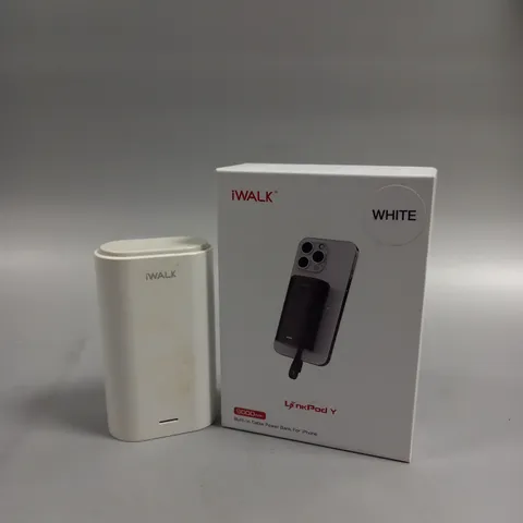 BOXED IWALK LINKPOD Y BUILT IN CABLE POWER BANK FOR IPHONE 