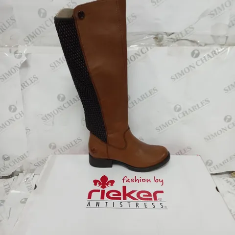 SIZE 3.5 KNEE BOOT BROWN - UNBOXED 