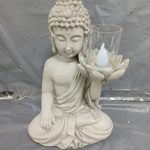 GARDEN REFLECTIONS BUDDHA SOLAR LIGHT 