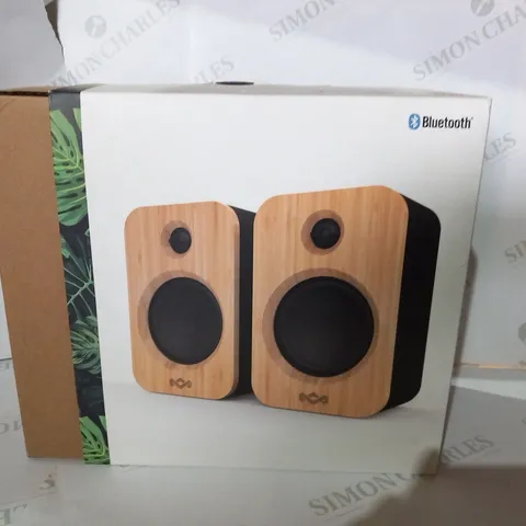 BOXED HOUSE OF MARLEY GET TOGETHER DUO TRUE WIRELESS SPEAKKERS EM-JA019-SBA