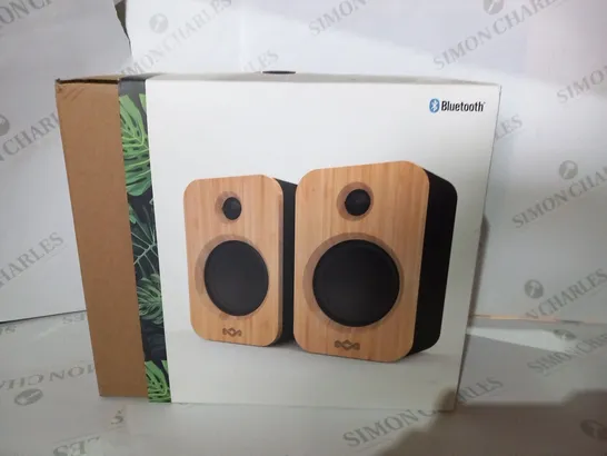 BOXED HOUSE OF MARLEY GET TOGETHER DUO TRUE WIRELESS SPEAKKERS EM-JA019-SBA