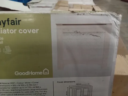 BOXED GOODHOME MAYFAIR RADIATOR COVER 