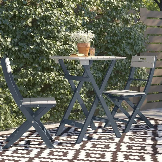 BOXED VALERY SQUARE 2 - PERSON BISTRO SET (2 BOXES)