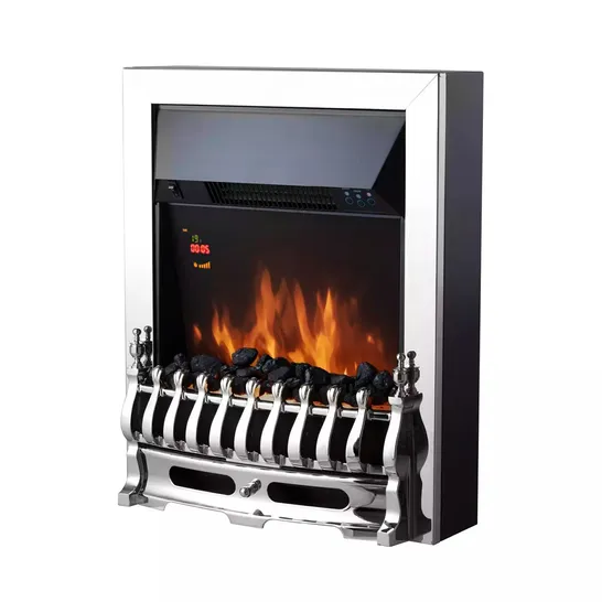 BOXED WARMLITE WHITBY BRASS LED ELECTRIC FIRE INSET (1 BOX)