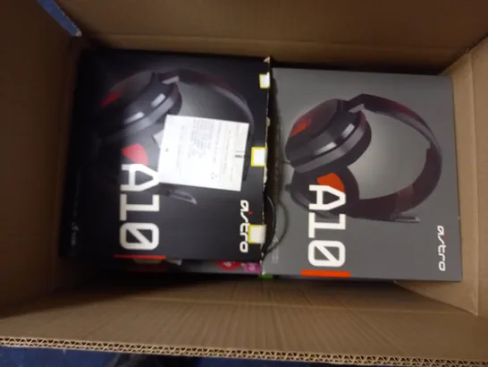 APPROXIMATELY 6 ASSORTED BOXED ASTRO A10 HEADSETS