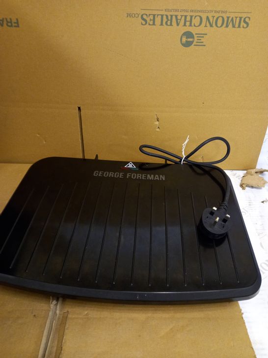 GEORGE FOREMAN LARGE FIT GRILL