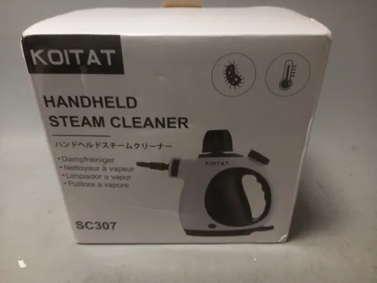 BOXED KOITAT HANDHELD STEAM CLEANER