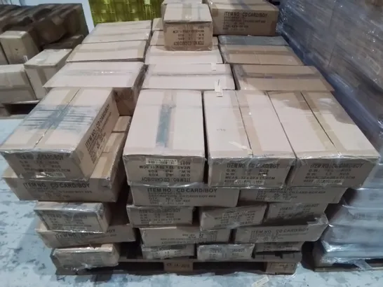 PALLET CONTAINING 75 48-PIECE BOXES OF PIRATE THEMED CARDS