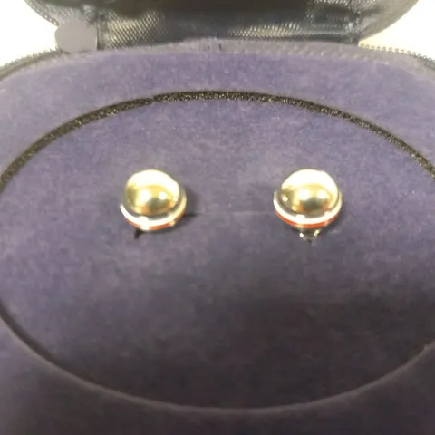 TOMMY HILFIGER STAINESS STEEL STUD EARRINGS