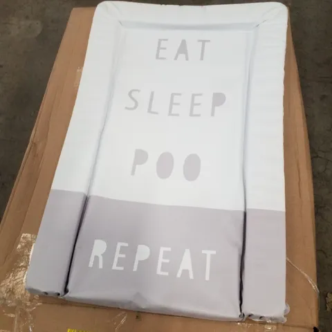 BOXED EAT SLEEP REPEAT CHANGING MAT