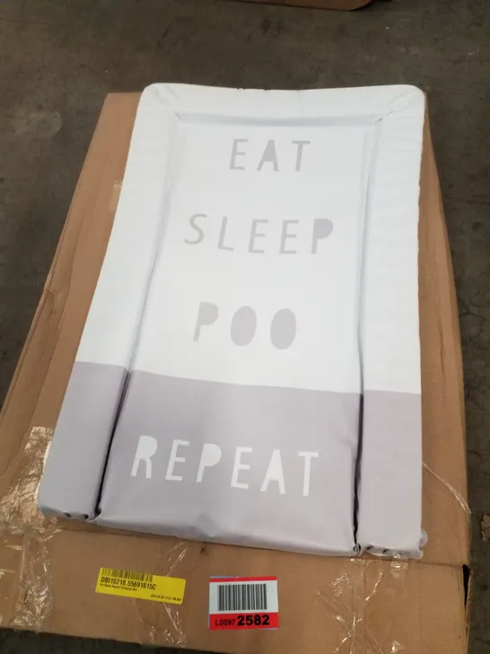 BOXED EAT SLEEP REPEAT CHANGING MAT