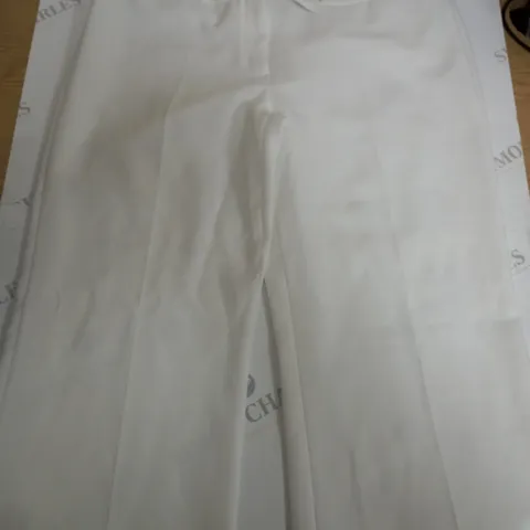 ATMOSPHERE WHITE LONG TROUSERS - 12/40