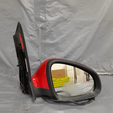 VAUXHALL ASTRA GTC 2011-2018 RIGHT SIDE O/S DOOR WING MIRROR RED 