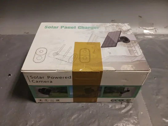 BOXED SOLAR POWERED CAMERA