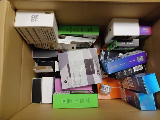 APPROXIMATELY 25 BOXED E-CIGARETTES TO INCLUDE ASPIRE VOOPOO DRAG S , GEEK VAPE L200 , VOOPOO DRAG X , ETC 