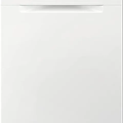 AEG 6000 SERIES DISHWASHER FFB53937ZW, MAXIFLEX SATELLITECLEAN FREESTANDING DISHWASHER WITH AIRDRY AND EXTRAHYGIENE TECHNOLOGY, 14 SETTINGS, ENERGY CLASS D 