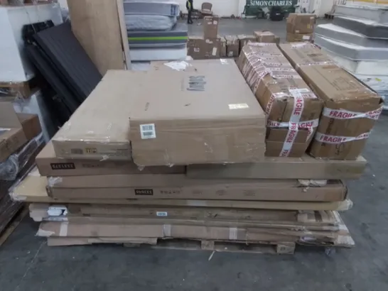 PALLET CONTAINING ASSORTED FURNITURE PARTS, INCOMPLETE SETS