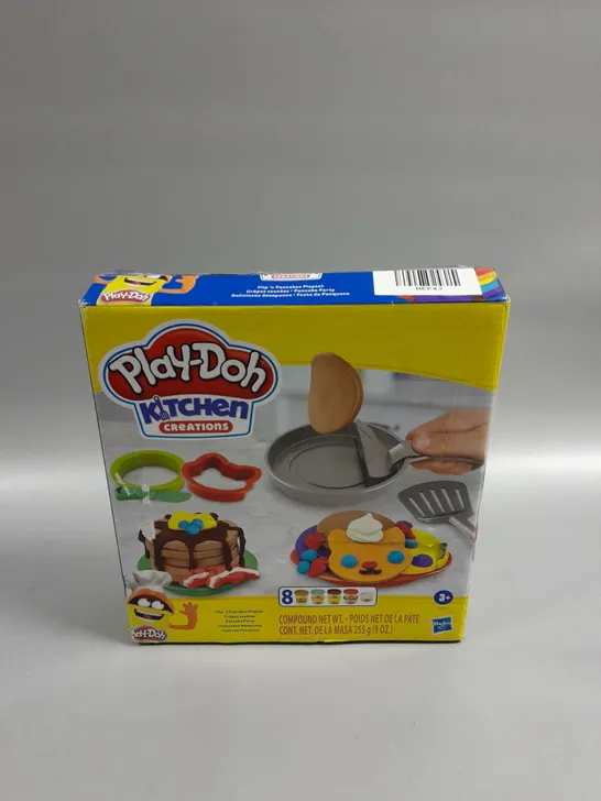 BOXED PLAY-DOH FLIP N PANCAKES PLAYSET RRP £14.99