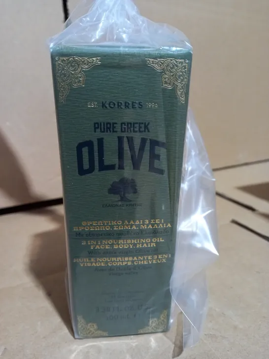 KORRES PURE GREEK OLIVE OIL 3 IN 1 NOURISHING ANTI-AGEING OIL 