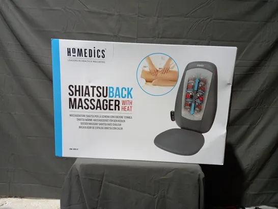 BOXED HOMEDICS SHIATSU BACK MASSAGER SBM-180H-EU