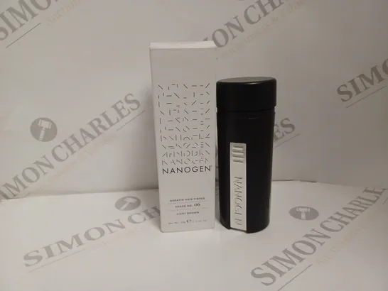 BOXED NANOGEN HAIR THICKENING FIBRES LIGHT BROWN - 30g