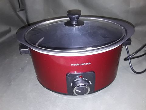 MORPHY RICHARDS SEAR AND STEW SLOW COOKER 6.5L