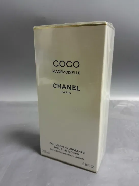 BOXED AND SEALED CHANEL COCO MADEMOISELLE MOISTURIZING BODY LOTION 200ML