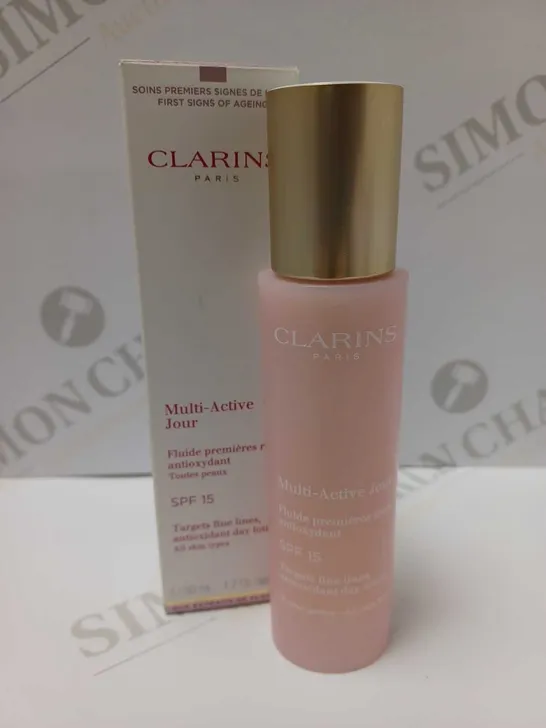 CLARINS MULTI ACTIVE ANTIOXIDANT DAY LOTION SPF15 50ML