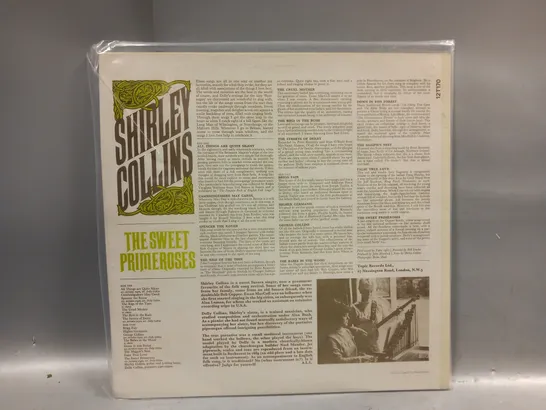 SHIRLEY COLLINS THE SWEET PRIMEROSES VINYL