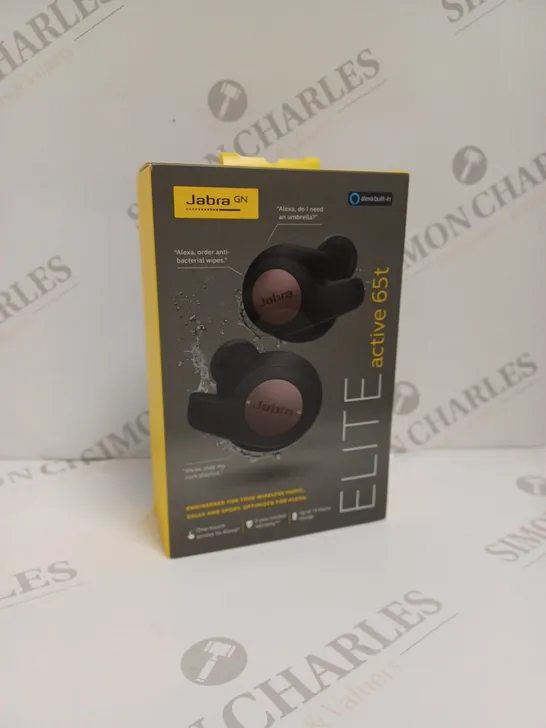 BOXED JABRA ELITE ACTIVE 65T EARBUDS 