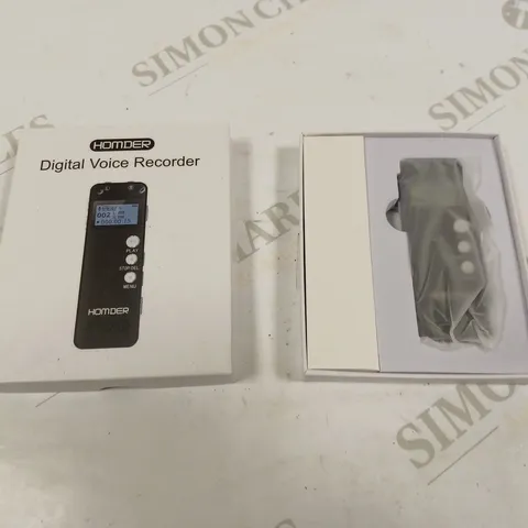 HOMDER DIGITAL VOICE RECORDER 