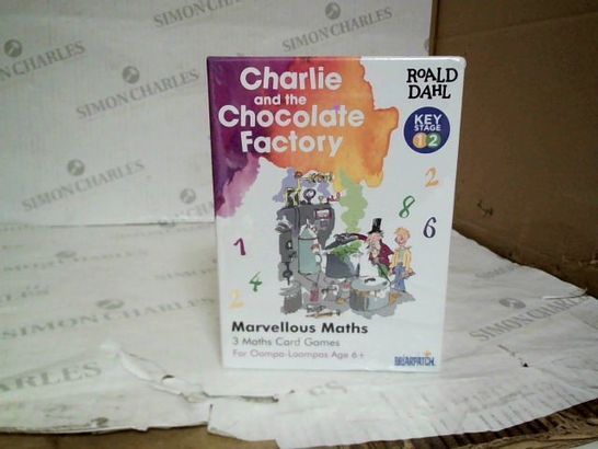 CHARLIE AND THE CHOCOLATE FACTORY (3 MATHS GAMES FOR AGES 6+)