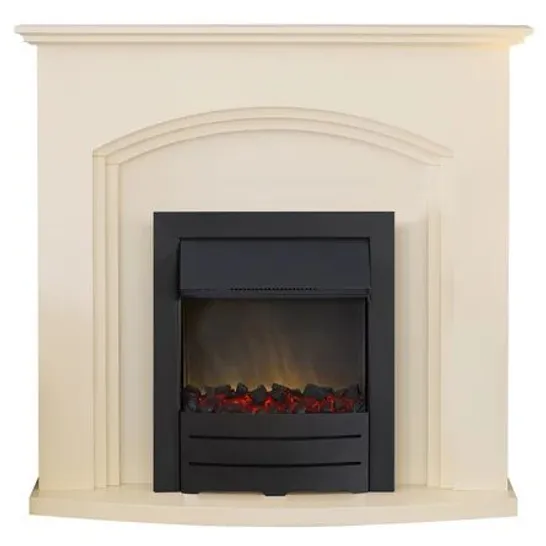 BOXED TRURO ELECTRIC FIRE SUITE (2 BOXES)